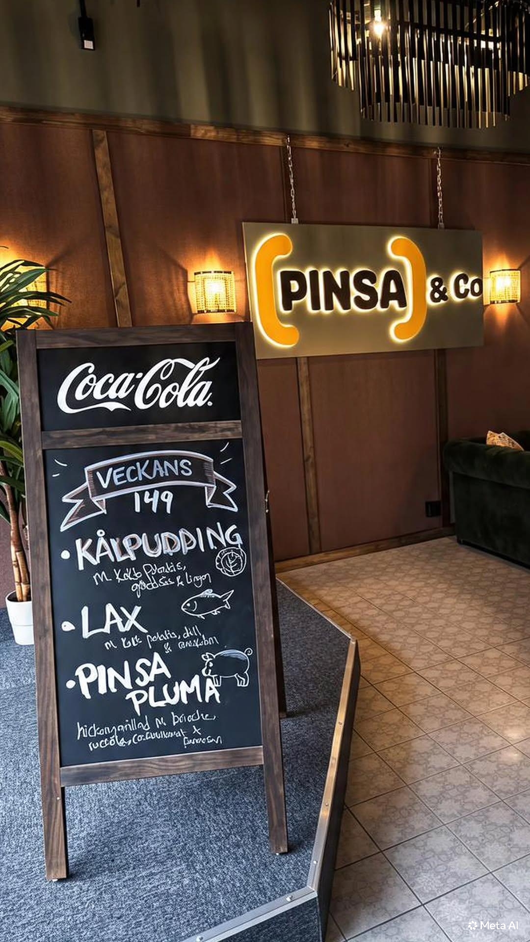 Vekans rätter, kålpudding, smörstekt lax och Pinsa med pluma